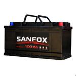 Аккумулятор автомобильный SanFox 100 Ач (о.п.)