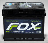 Аккумулятор автомобильный Fox EFB 65Аh 700A (о.п.)