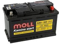 Аккумулятор автомобильный MOLL Kamina 80R 680A (о.п.)