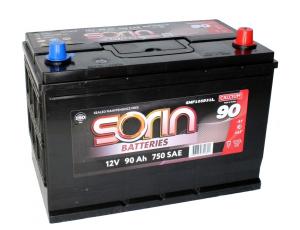 Аккумулятор автомобильный SORIN Asia 90 Ah 750 SAE (о.п.)