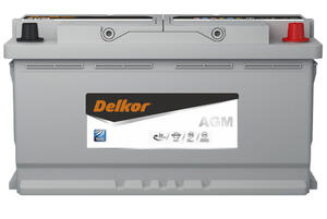 АВТОМОБИЛЬНЫЙ АККУМУЛЯТОР DELKOR AGM 95 АЧ 900A (353Х175Х190) LN5