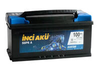 Аккумулятор автомобильный INCI AKU Supr A 100RS (низкий) 860 А обр. пол. 100 Ач (LB5 100 086 013)
