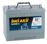 Аккумулятор автомобильный INCI AKU Maxim A 80L 650 А прям. пол. 80 Ач (D26 080 065 117)