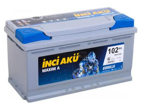 Аккумулятор автомобильный INCI AKU Maxim A 102R 900 А обр. пол. 102 Ач (L5 102 090 013)